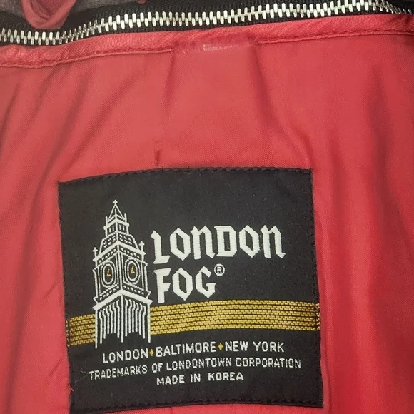 London Fog Trench Coat With Removable Linner Womens 40R - Picture 13 of 16